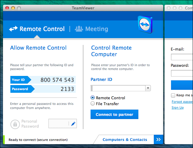 Mac remote desktop to windows teamviewer software