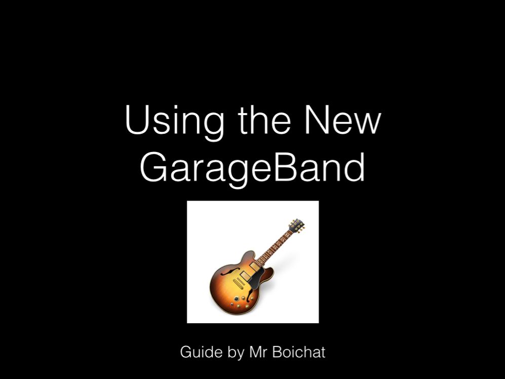 Garageband Mac 10. 8 5